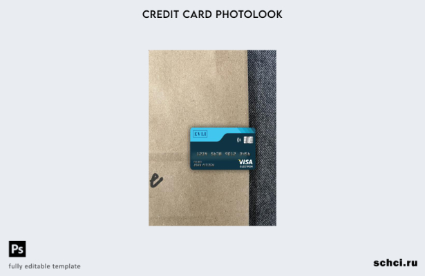 цифровая загрузка Финляндия Evli Bank Visa Electronic Card фотообраз переднего ш